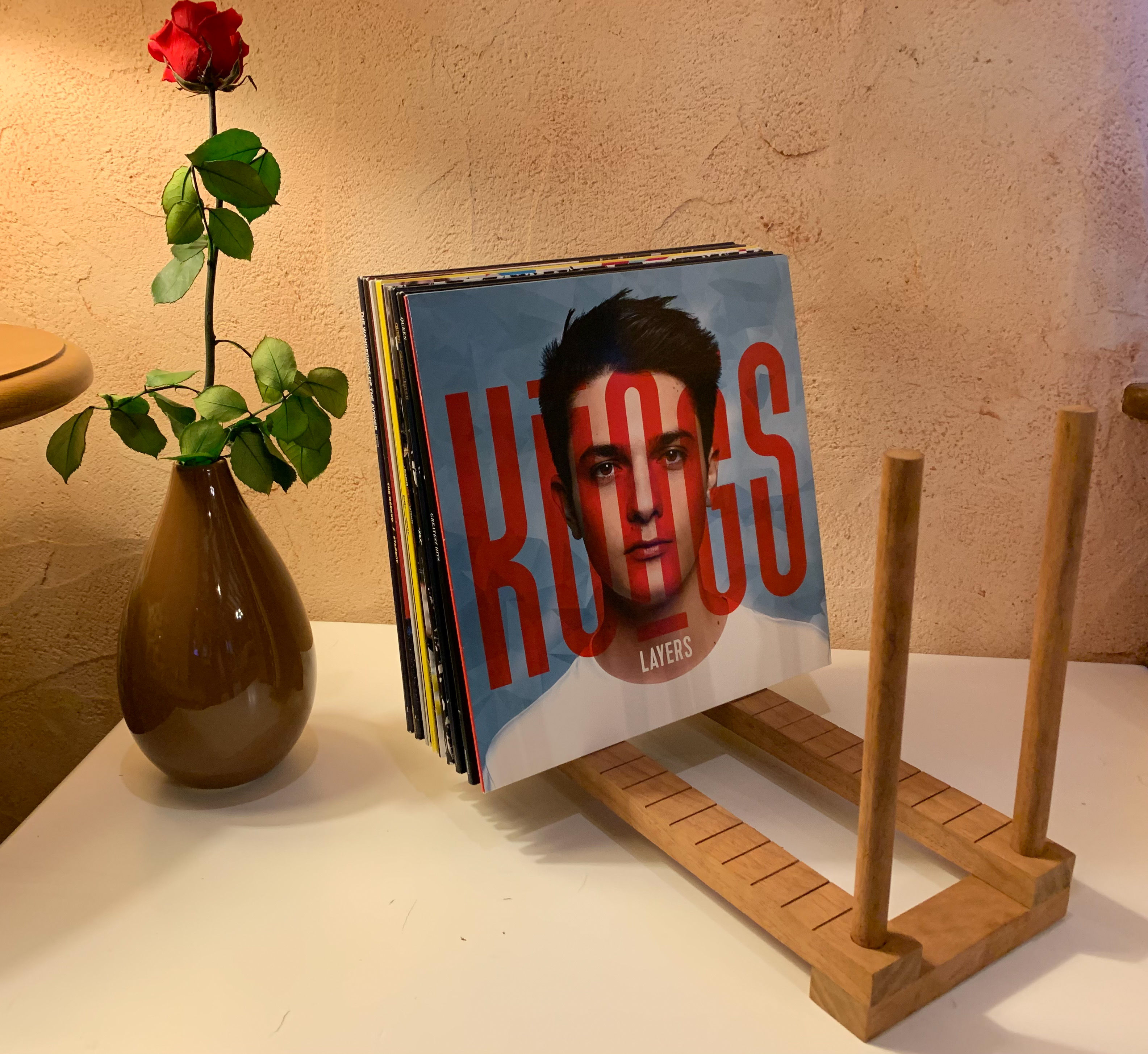 Rangement à vinyles "Lagos"