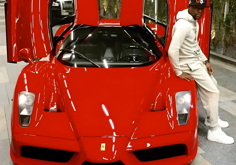 Floyd Mayweather, despite owning countless exotics, is a famous person banned by Ferrari for flipping new cars too quickly. Ferrari forbids reselling fresh models for instant profit. Reports suggest repeated violations led to a Ferrari lifetime ban, proving even boxing champions can’t dodge the brand’s strict exclusivity policies.
