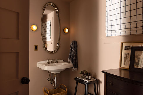 bathroom renovation powder room petarson renovations