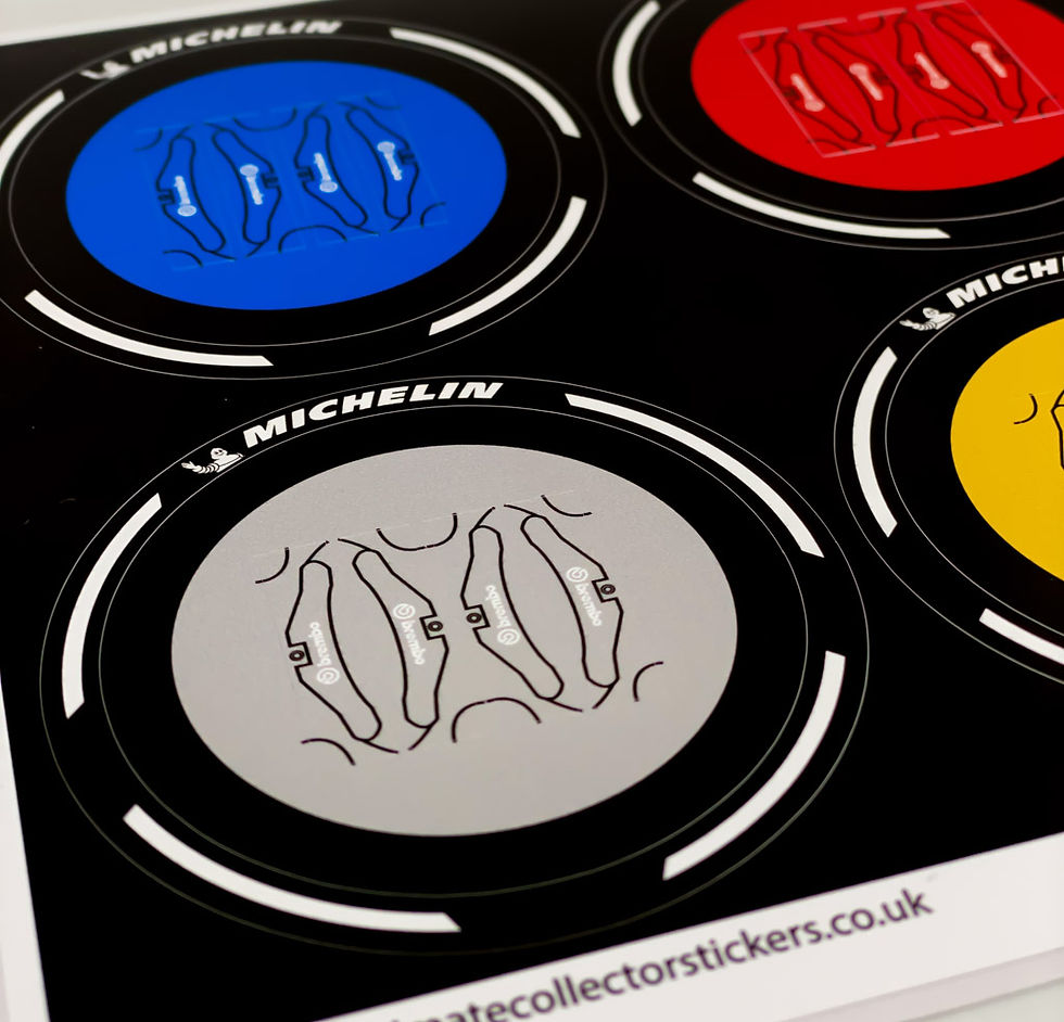 Thumbnail: Lego Technic UCS / MOC Wheel Stickers (Set 4)