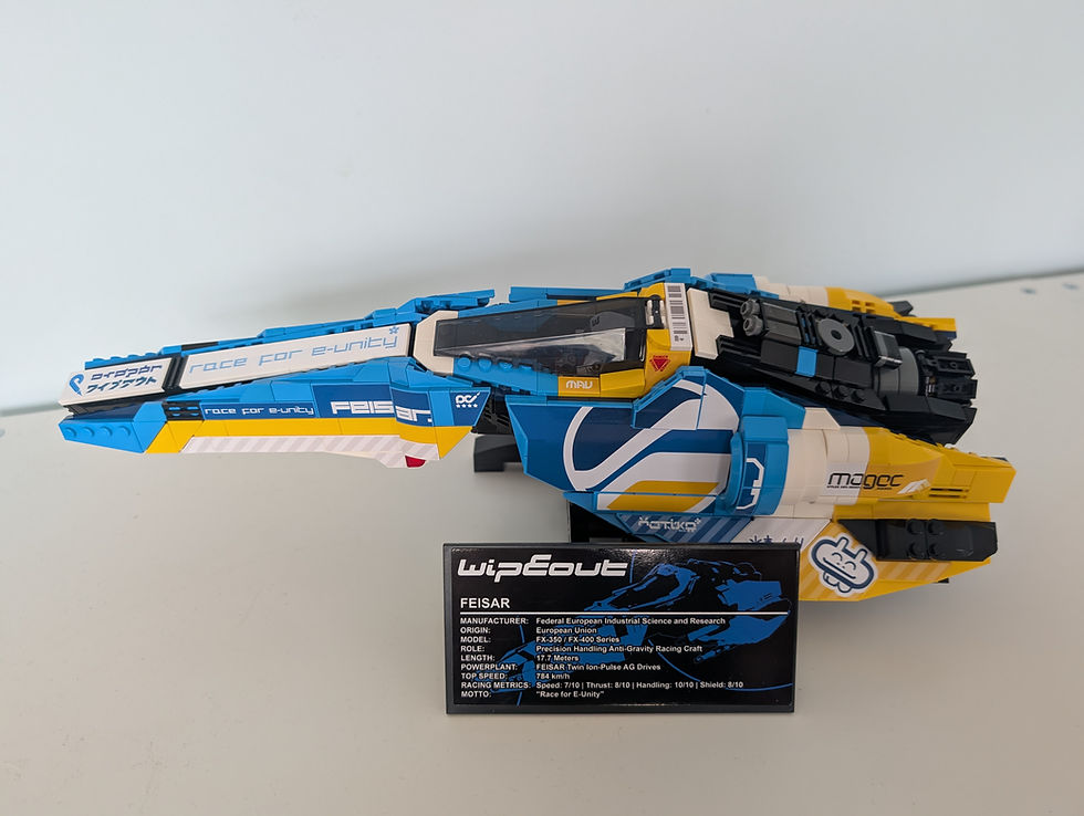 Thumbnail: Sticker Sheet for WipEout - Feisar Anti-gravity Racer (MOC-261517)