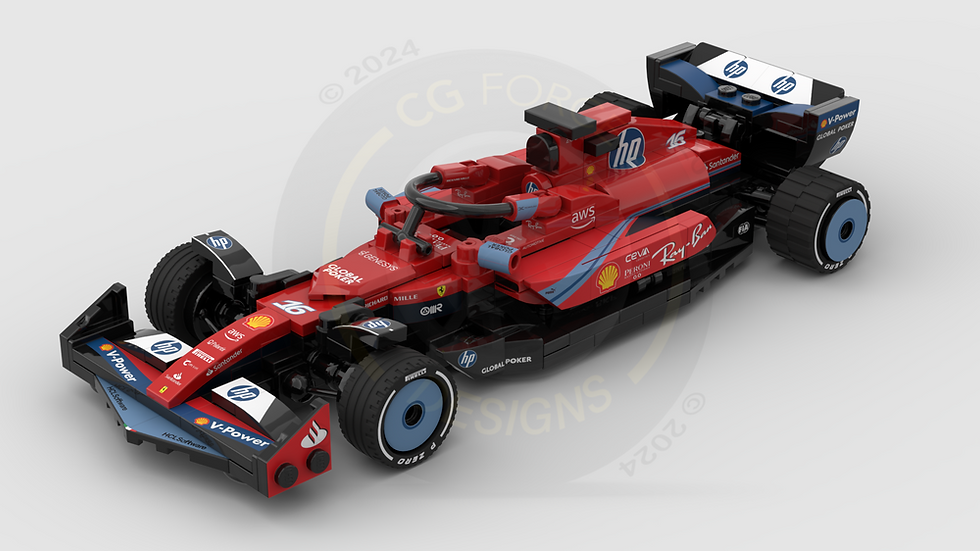 Thumbnail: Sticker Sheet for F1 Ferrari SF-24 - Miami (MOC-182860)
