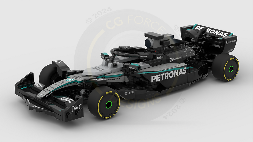 Thumbnail: Sticker Sheet for F1 Mercedes W16 (MOC-218760) - rev2