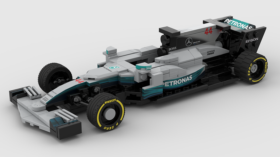 Thumbnail: Sticker Sheet for F1 Mercedes W08 (MOC-161198)