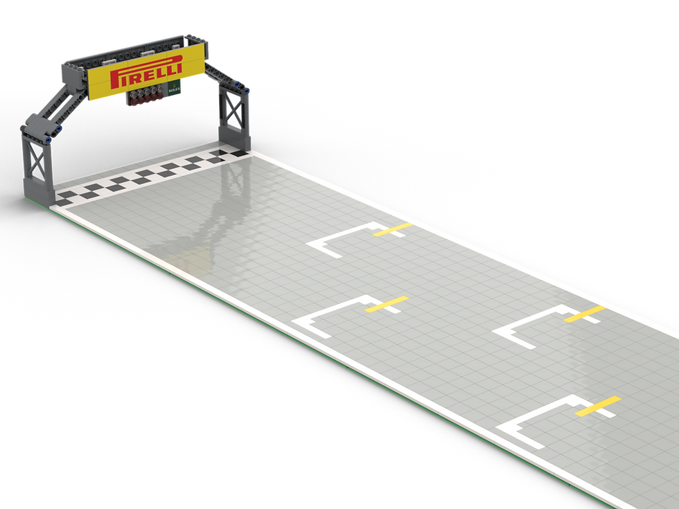 Thumbnail: Sticker Sheet for F1 Racing Track (MOC-141647)
