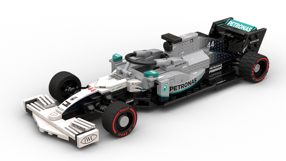 Thumbnail: Lego Sticker Sheet for F1 Mercedes W10 - Germany by LegoCG (MOC-121674)