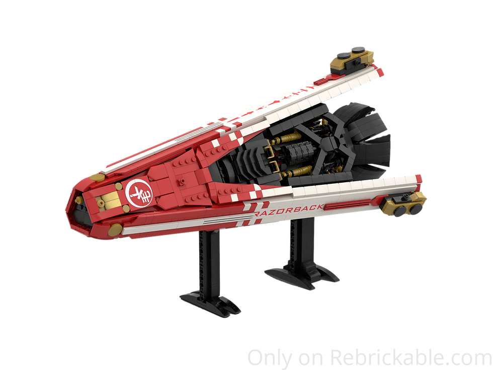 Thumbnail: Sticker Sheet for The Expanse - Razorback (MOC-129904, BAKA 33905)