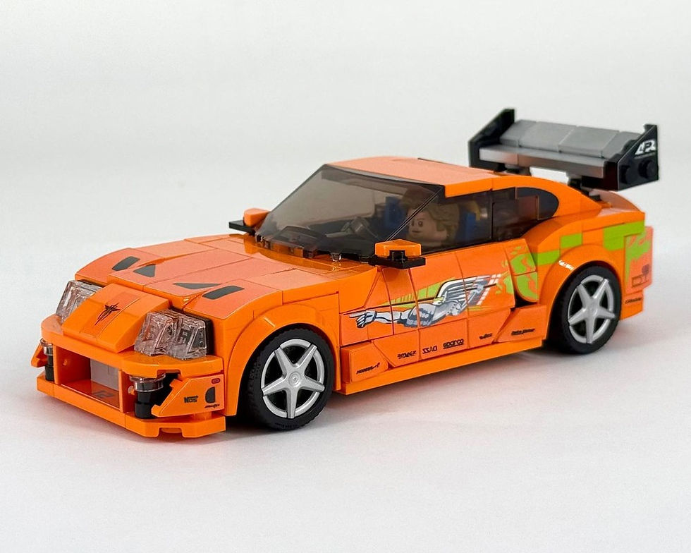 Thumbnail: Sticker Sheet for Fast and Furious Toyota Supra (MOC-219581)