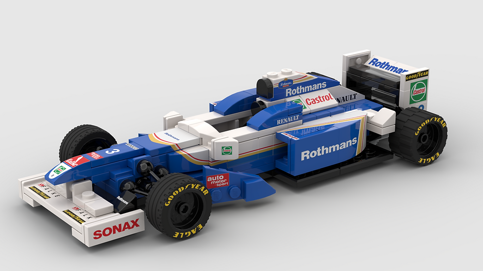 Thumbnail: Sticker Sheet for F1 Williams FW-19 (MOC-115169)