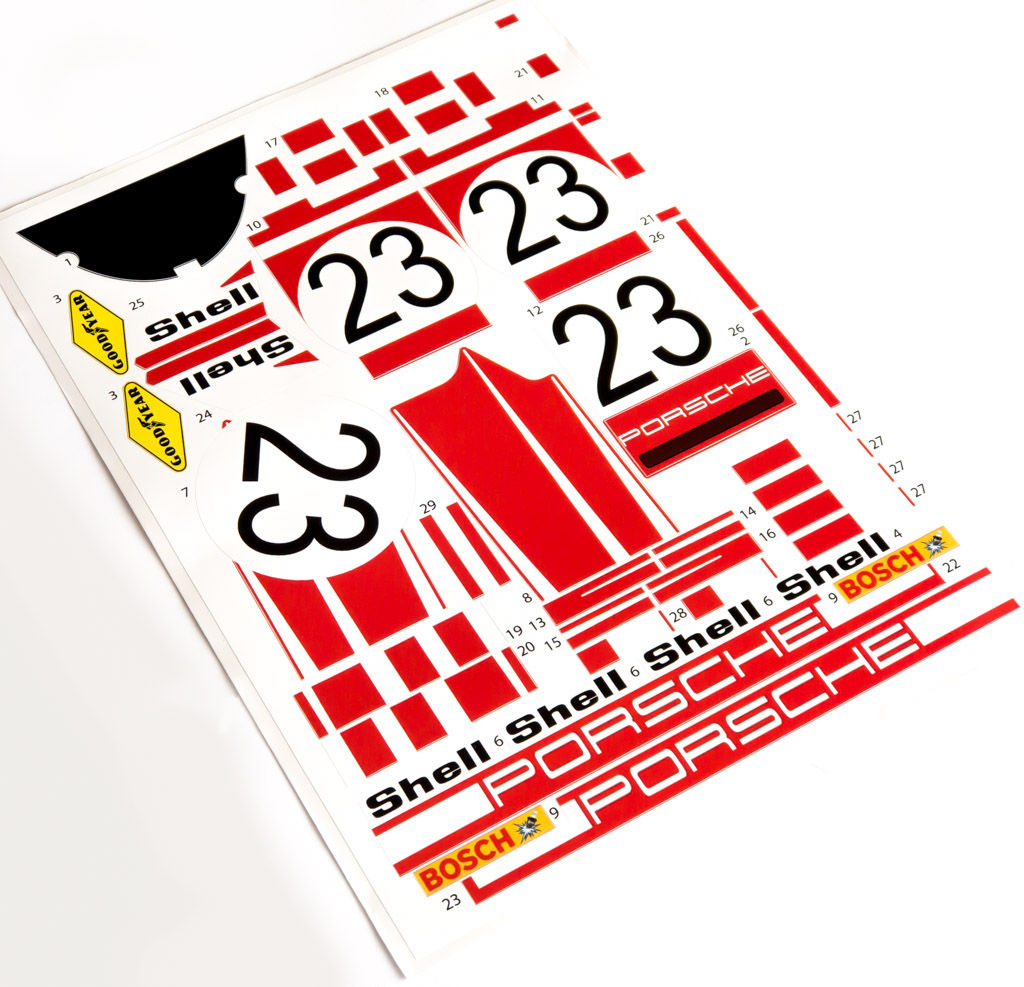 Lego Technic UCS / MOC Sticker for Porsche 917K No.23 (MOC-32980)