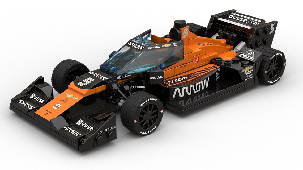 Thumbnail: Lego Sticker Sheet for Indycar 2021 AM O'Ward Circuit Spec by LegoCG (MOC-87344)