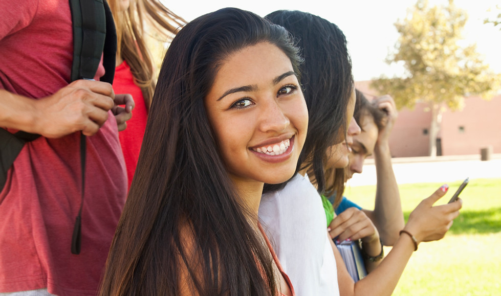 Smiling Student