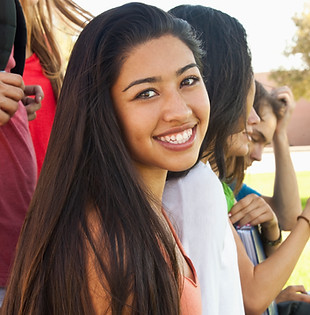 Smiling Student