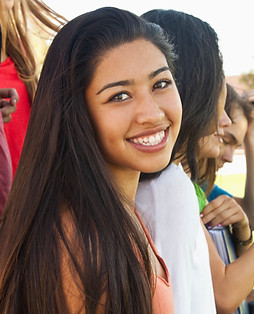 Smiling Student