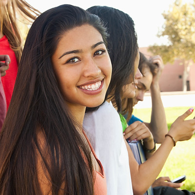Smiling Student