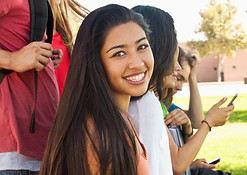 Smiling Student