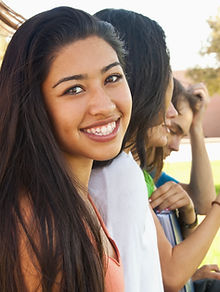 Smiling Student