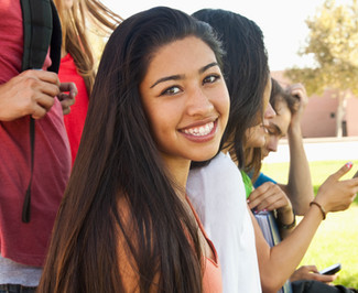 Smiling Student