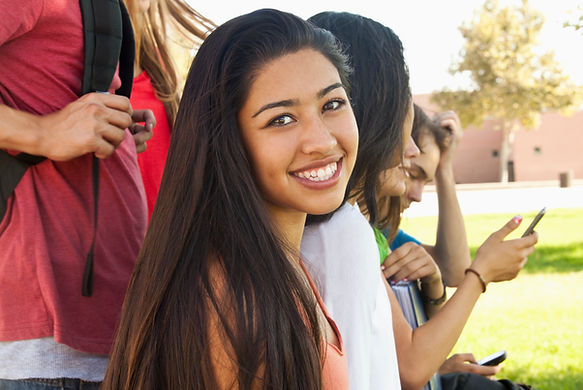 Smiling Student