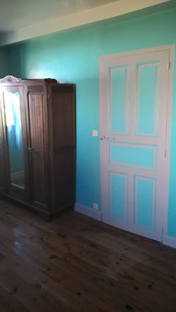 Peinture sur mur affaissé