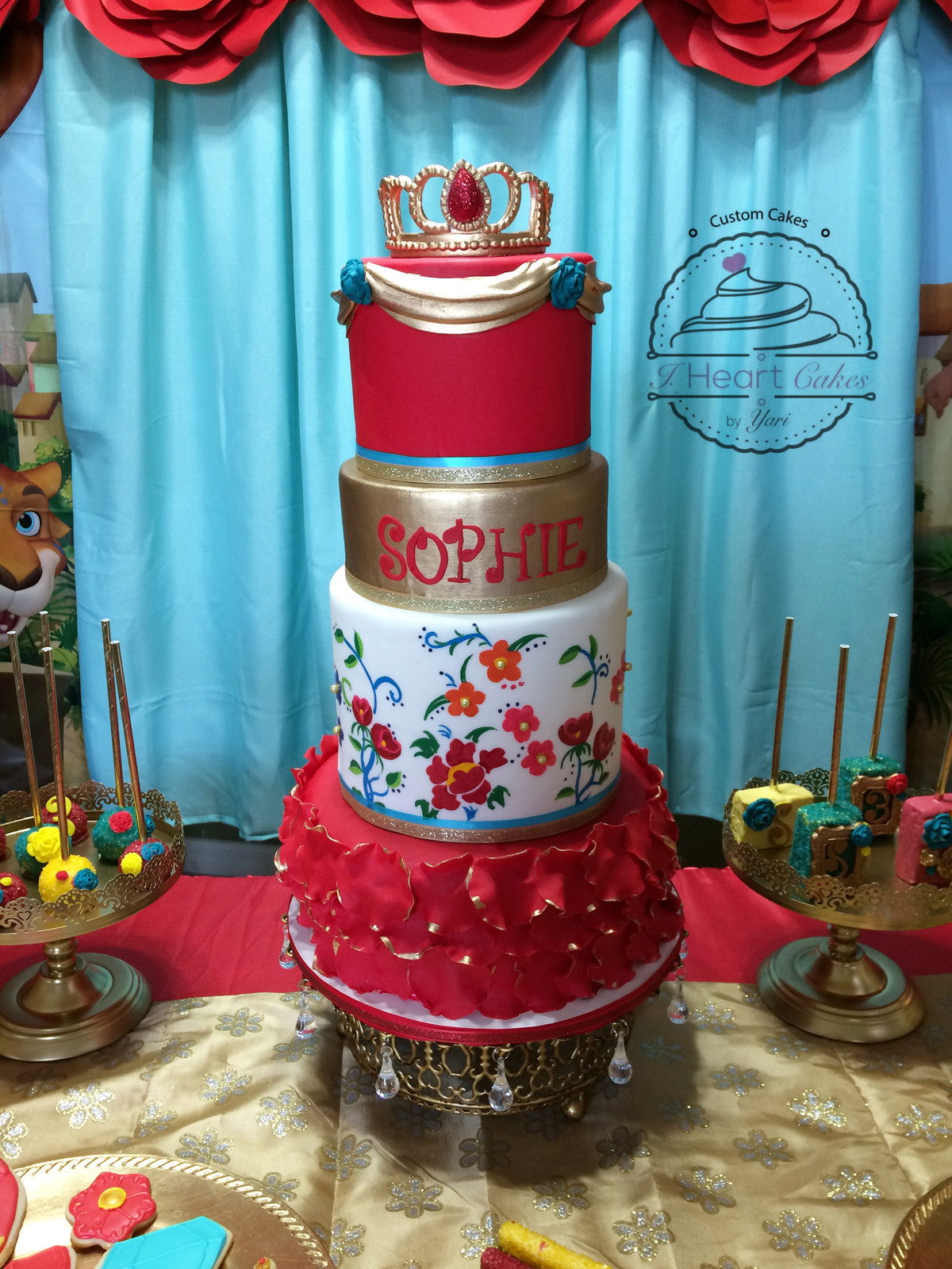 Elena of Avalor Cake