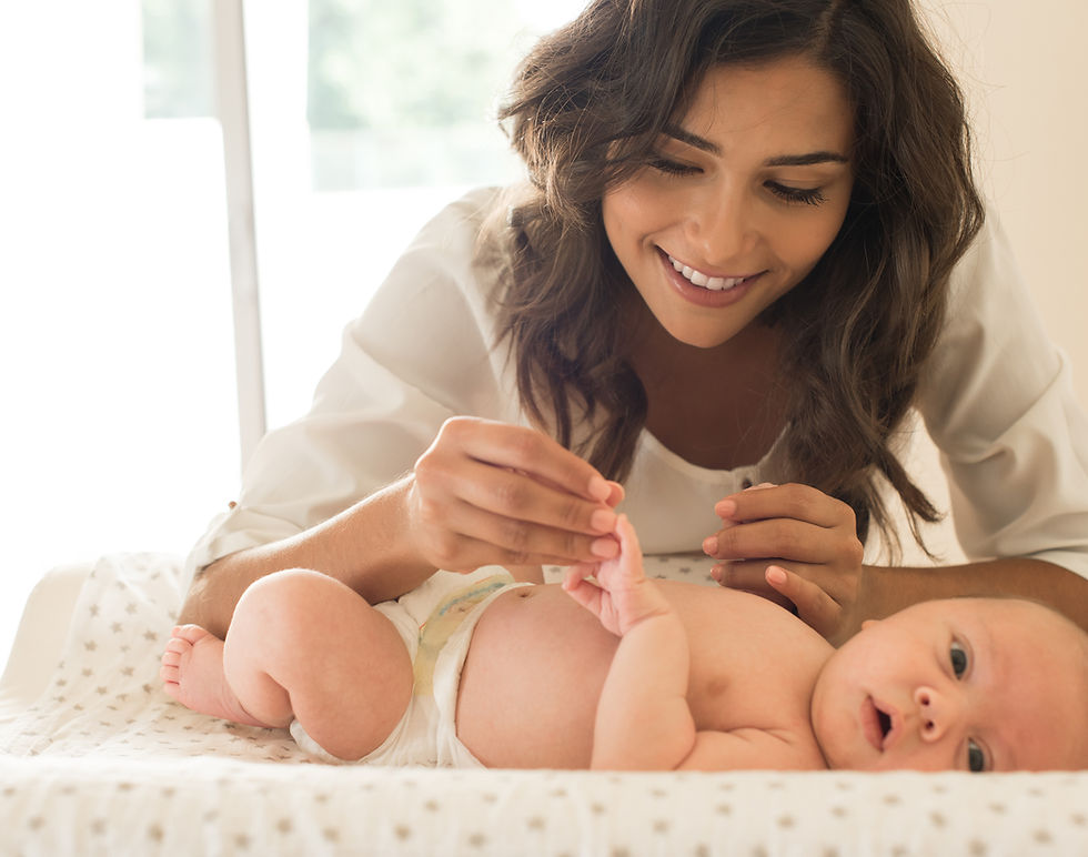 Mother Holding Baby's Hand