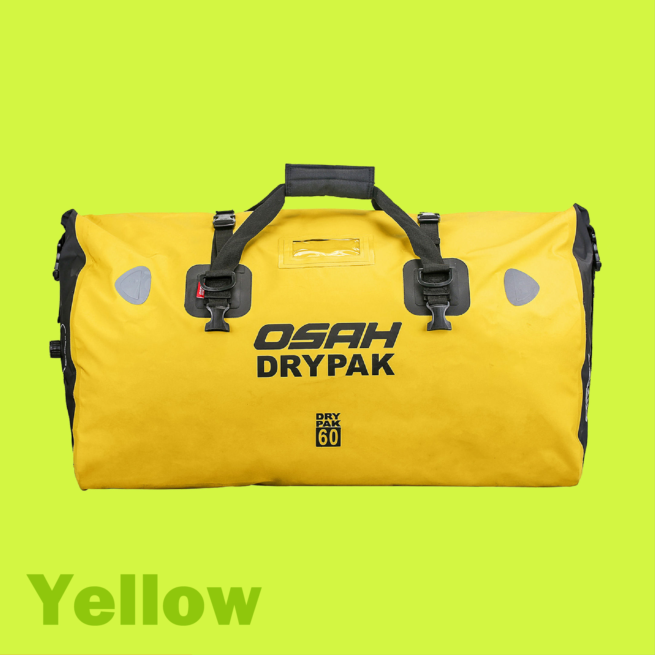 universal 60l drift duffel bag_yellow