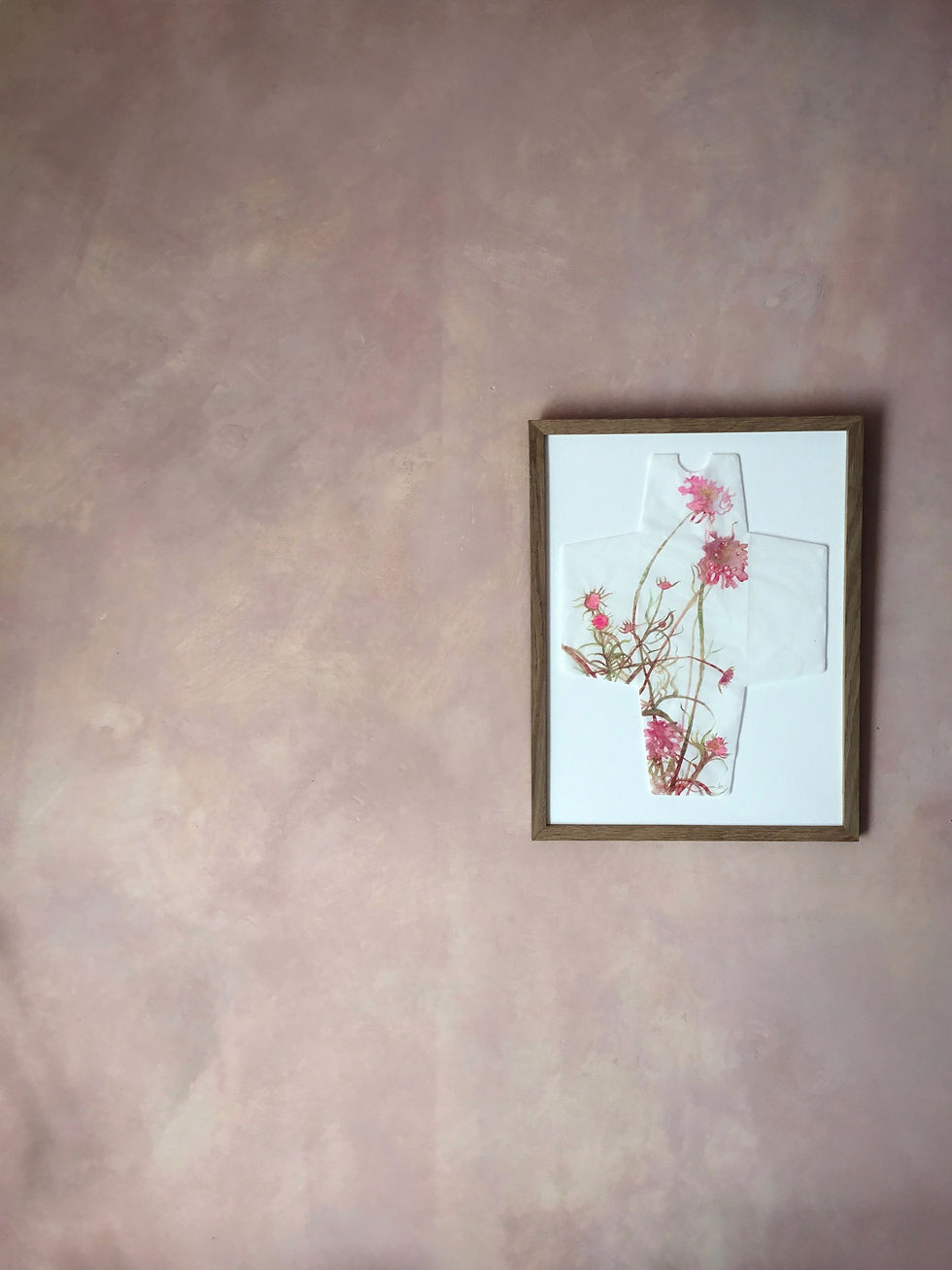 Original re-cycled packaging study ~ Scabiosa no.i