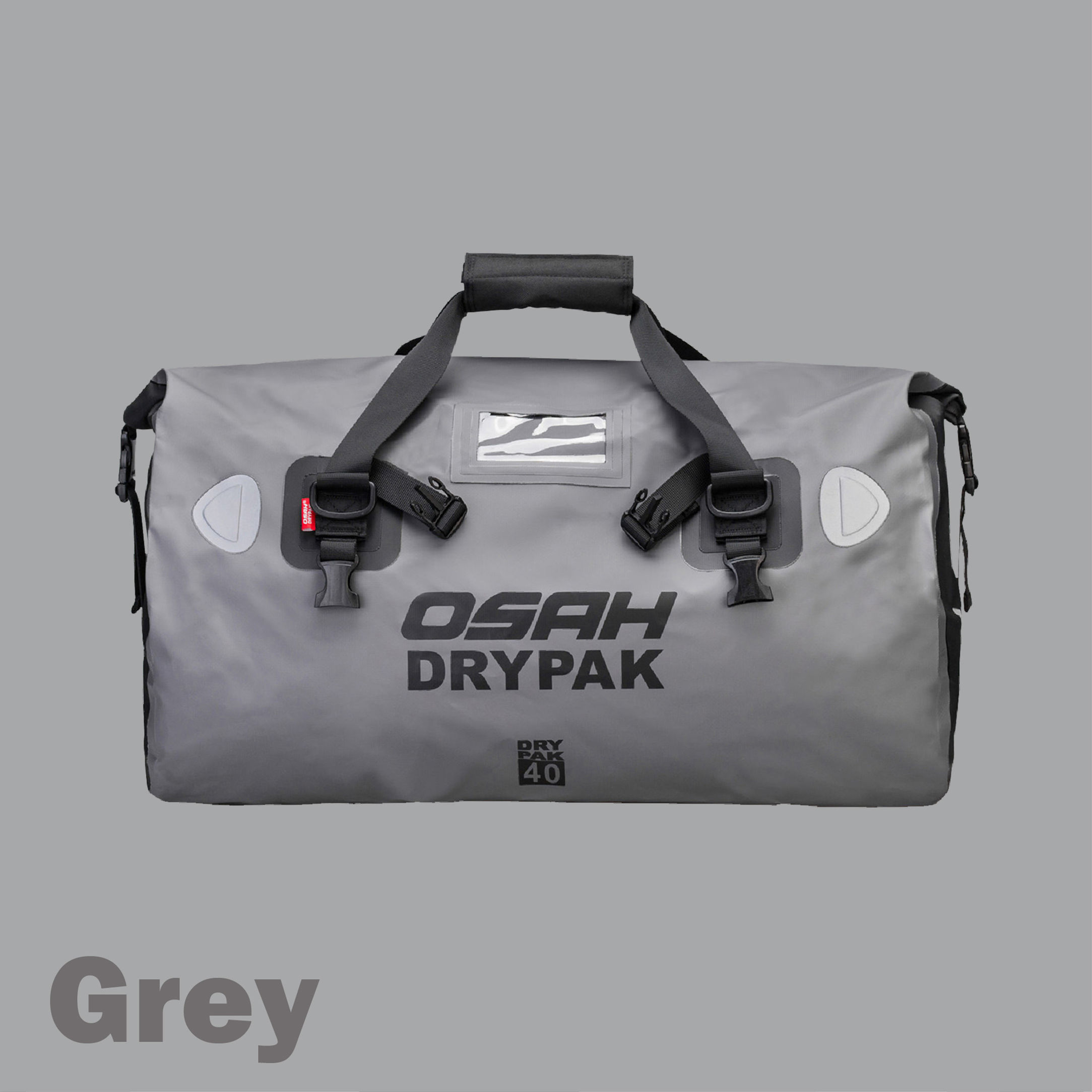 universal 40l drift duffel bag_grey