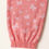 Thumbnail: Detailed view of pink co-ord pants with butterfly print and elasticated hem for toddlers