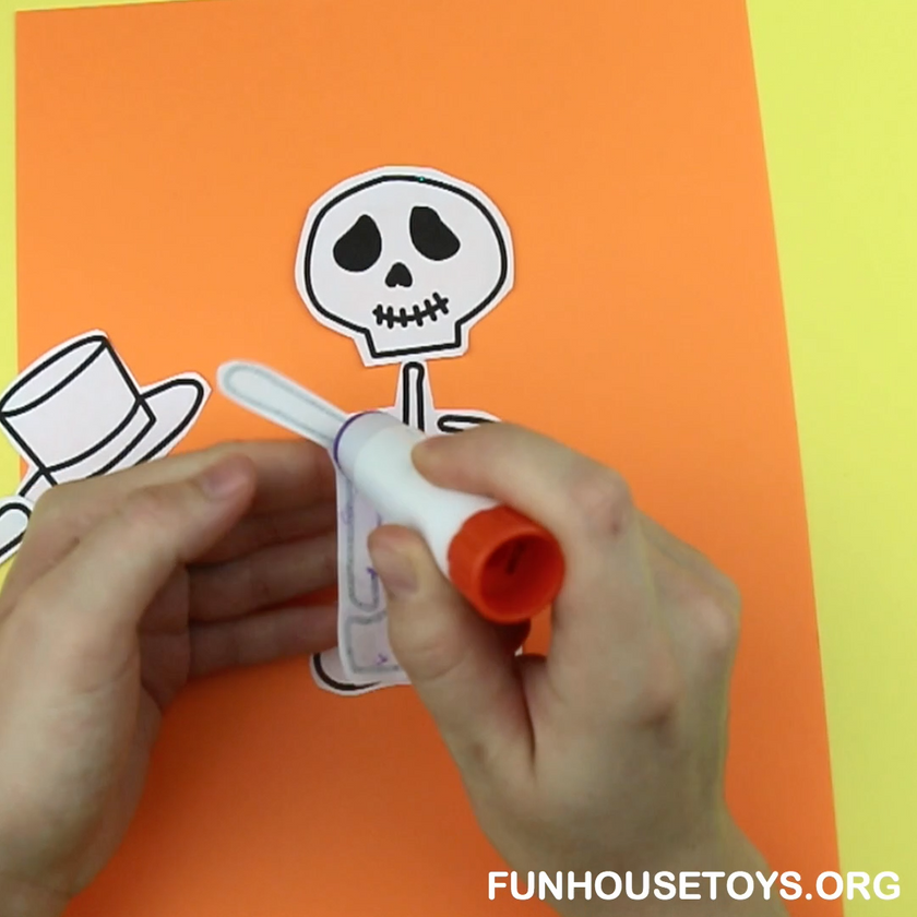 Make a Skeleton Learning Body Parts