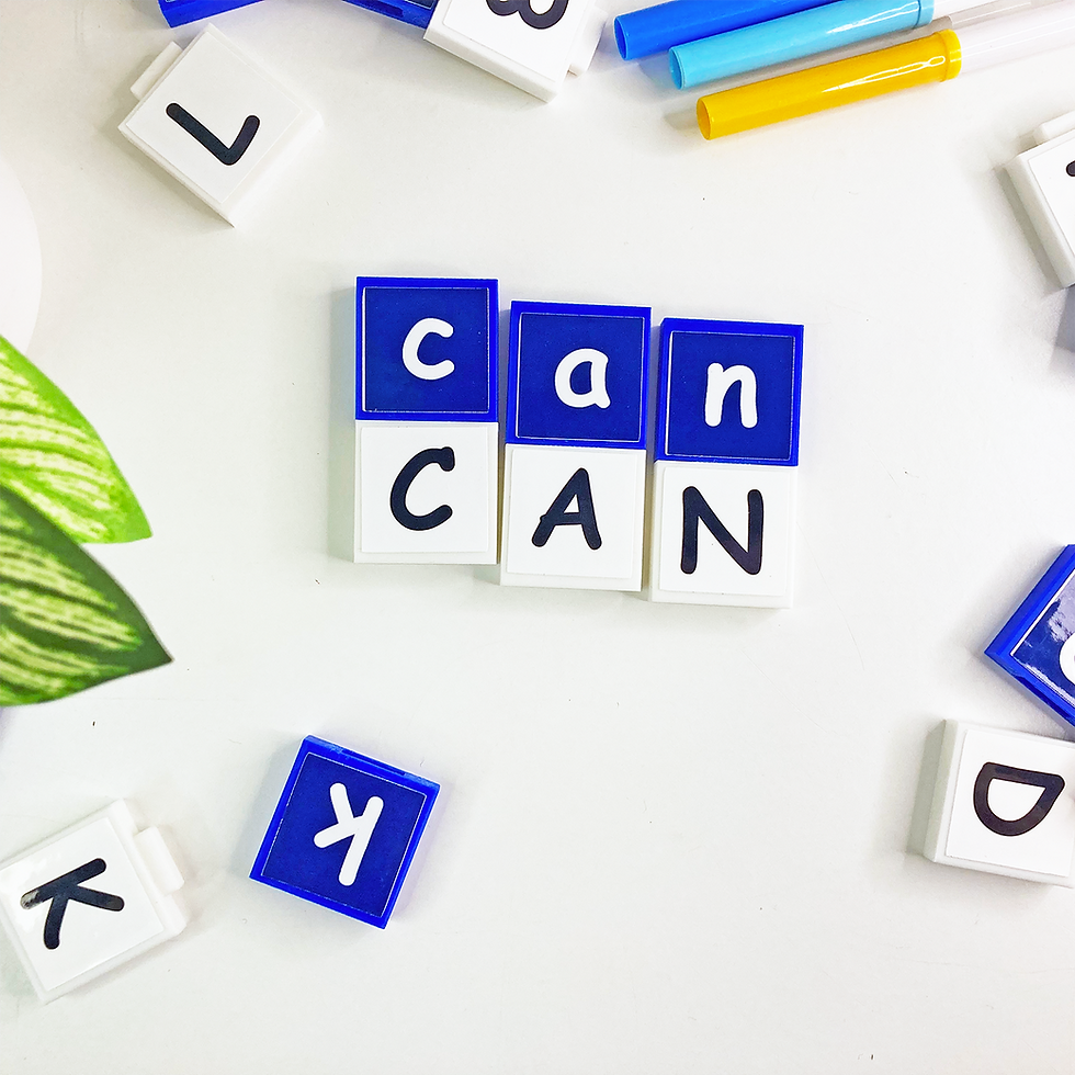 Thumbnail: Alphabet Blocks Lowercase Capital Letter Stackable Click In Blocks - Spillproof