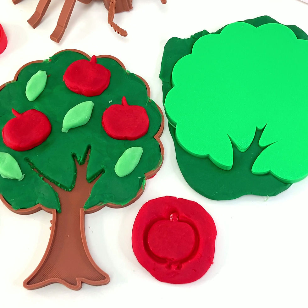 Thumbnail: Apple Tree Stencil Kit – Explore Botany Hands-On - Montessori
