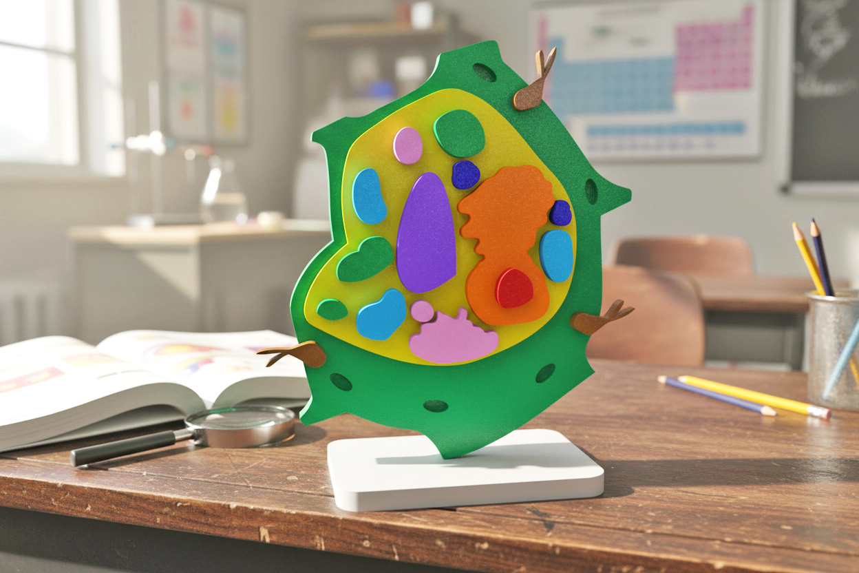 Plant Cell Puzzle Model – Hands-On Learning &amp; Display - STEM For