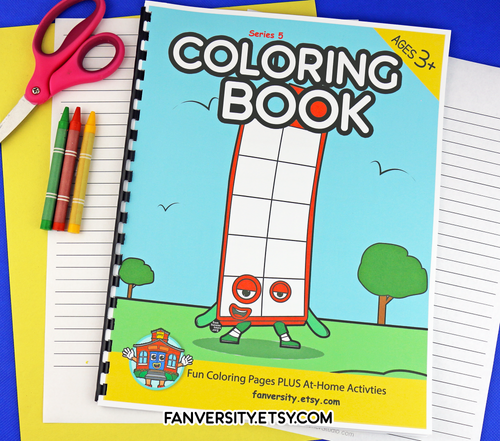 Numberblocks 11 to 20 Coloring Book - Learning for Preschool | FunHouseToys