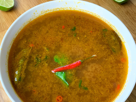 Tom Yum Soup by Dawson Watkins (@eatmoreplantsofficial)