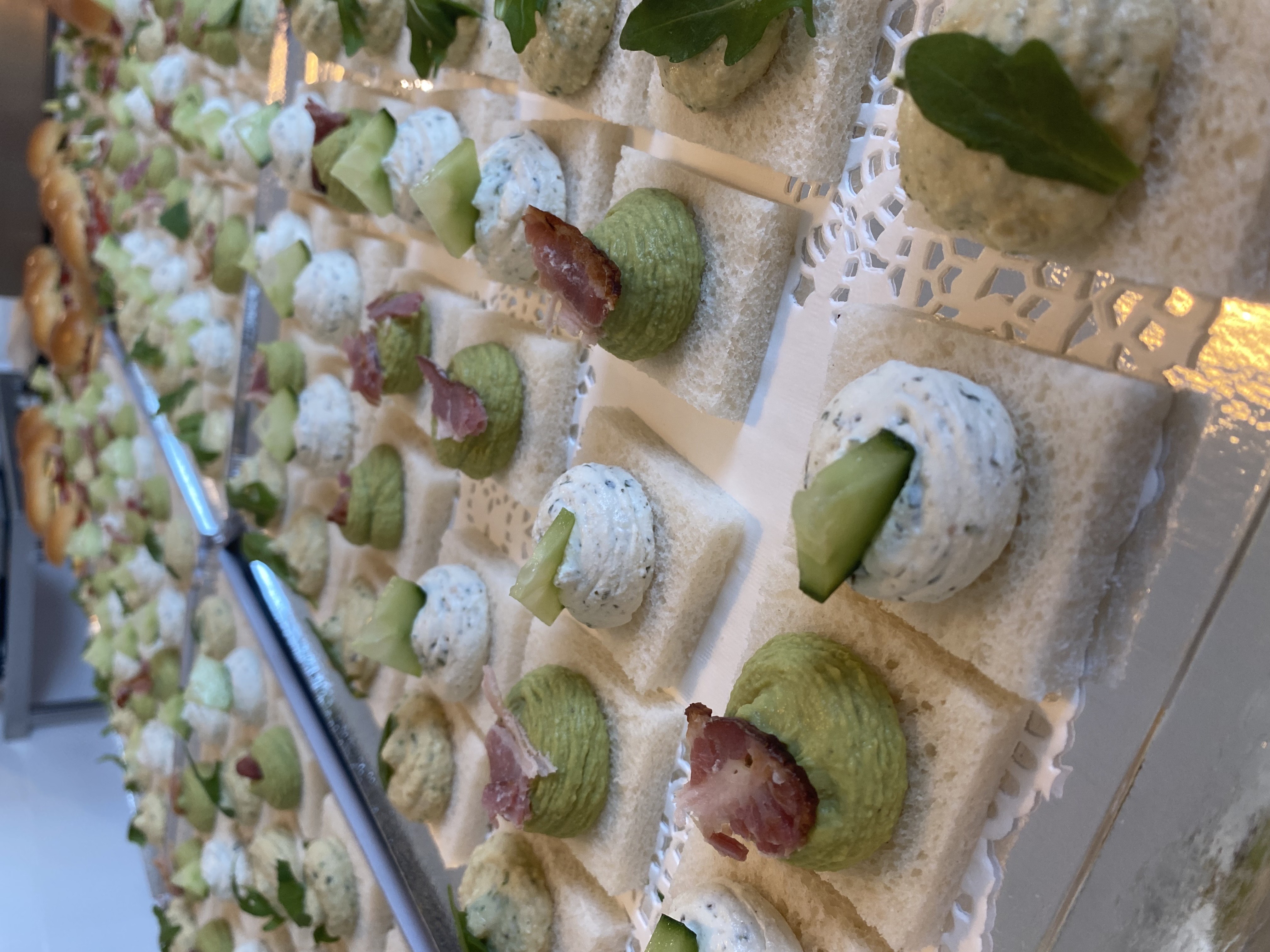 Arranged Food and Objects