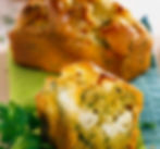 Cakes au fromage de chèvre et courgettes