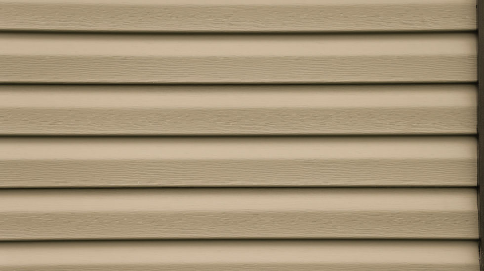 Close-up of Overton Siding Windows and Doors siding services.