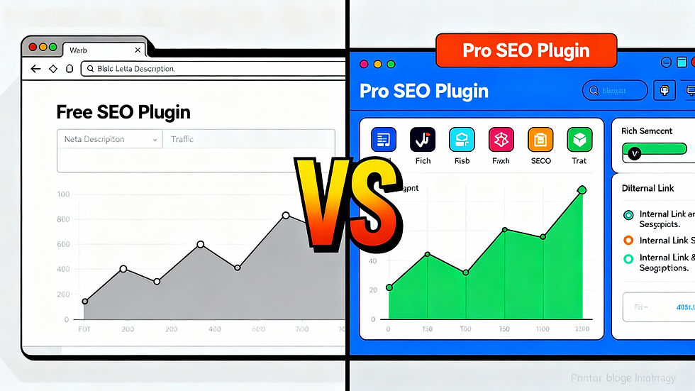 Free vs Pro SEO Plugins on a Real Blog: When Upgrading Finally Made Sense