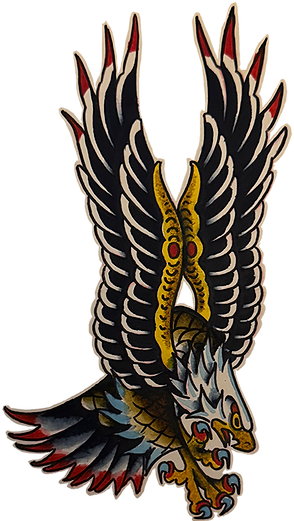 traditional american eagle flash by matt howse