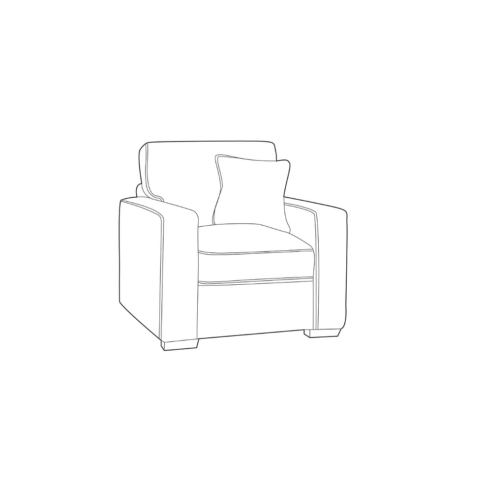 Thumbnail: Chicago Sofa Collection - Standard back