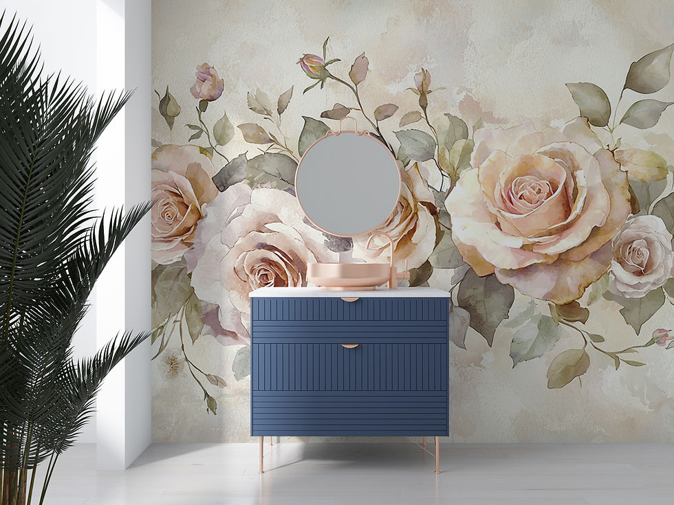 Thumbnail: elegant peel and stick wallpaper for dressing room