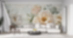 elegant peel and stick floral wallpaper mural
