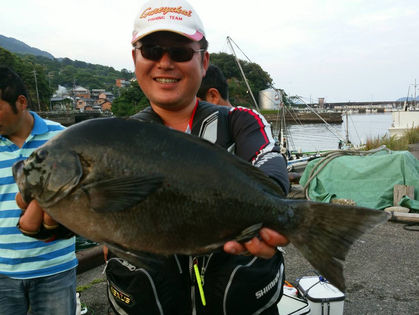 土橋　拓海 様(松原市)　グレ　45.0㎝