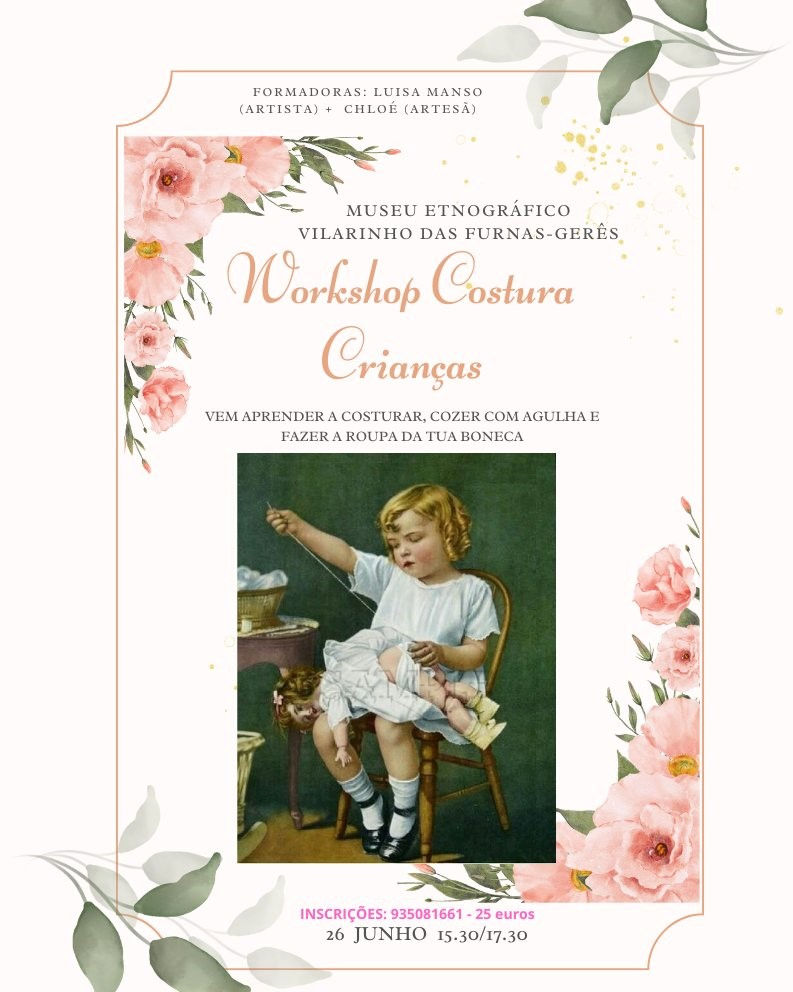 Workshop - Costura Crianças