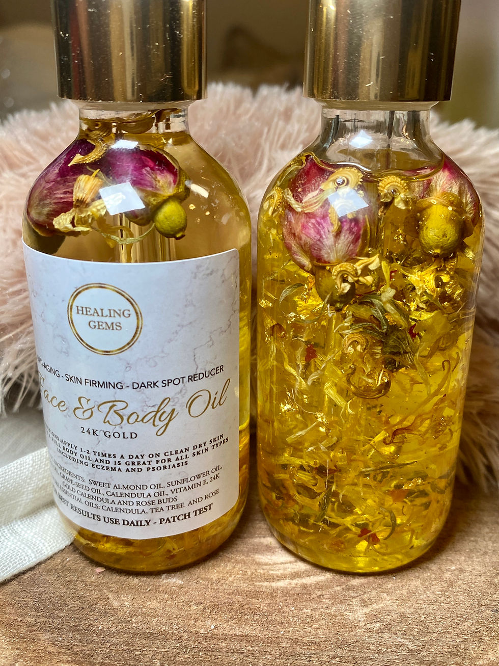 24k Gold Face and Body Oil