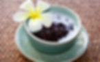 Black Sticky Rice with Coconut Milk 