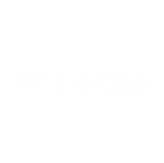 Article One Logo