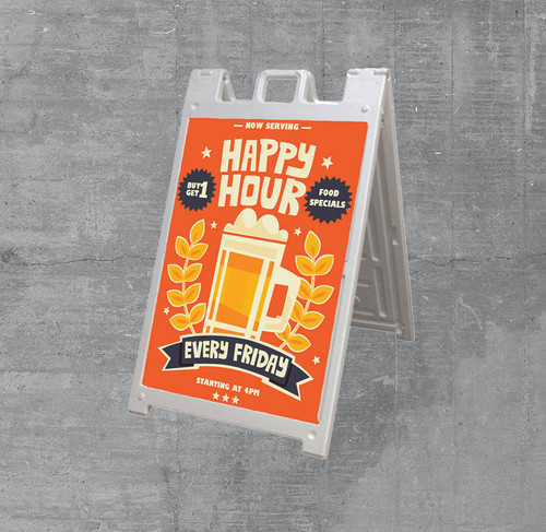 Stand & Sign Inserts | 4Ever Menus